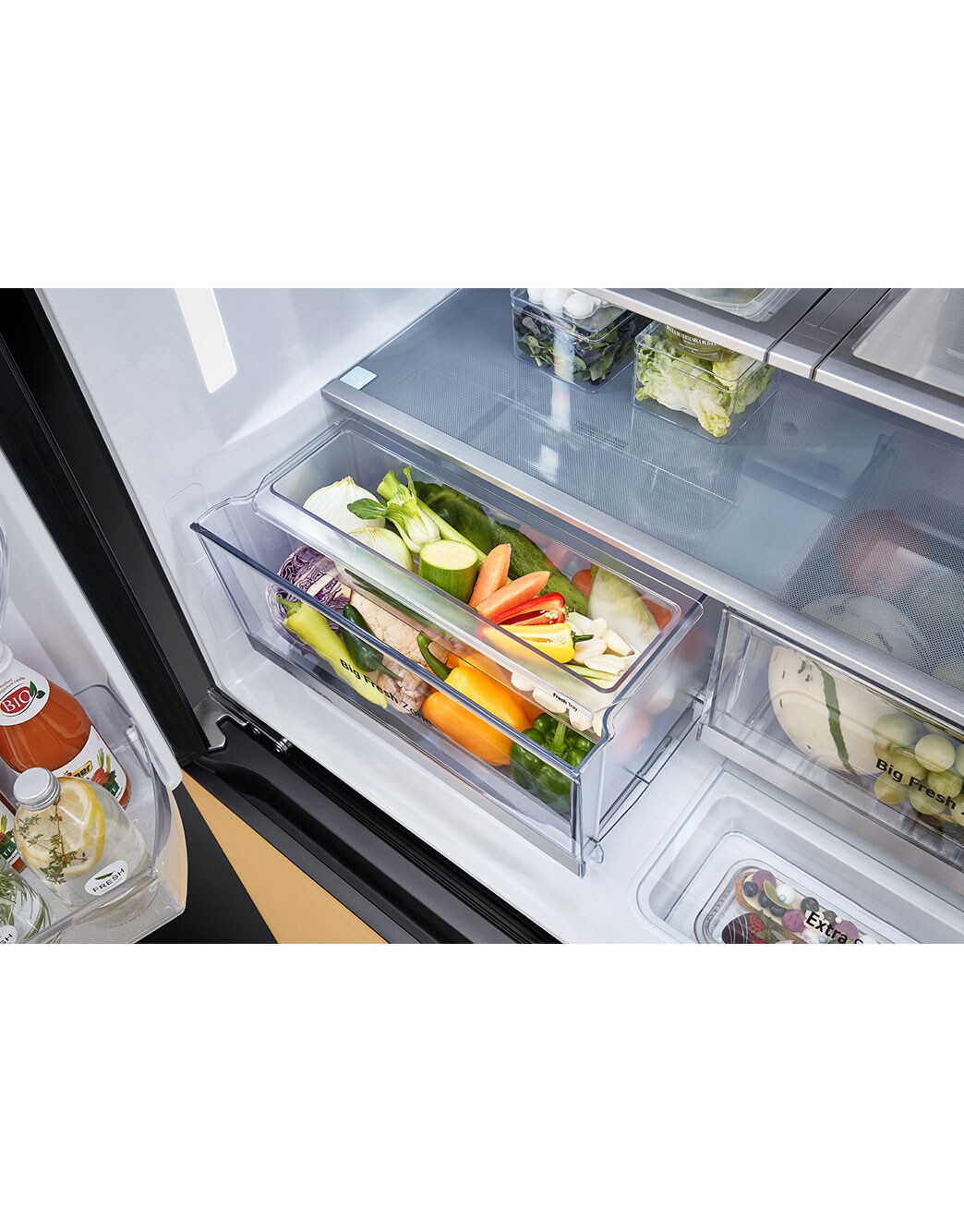 617L French Door Fridge - MoodUP® Panels - GF-MV600 | LG New Zealand