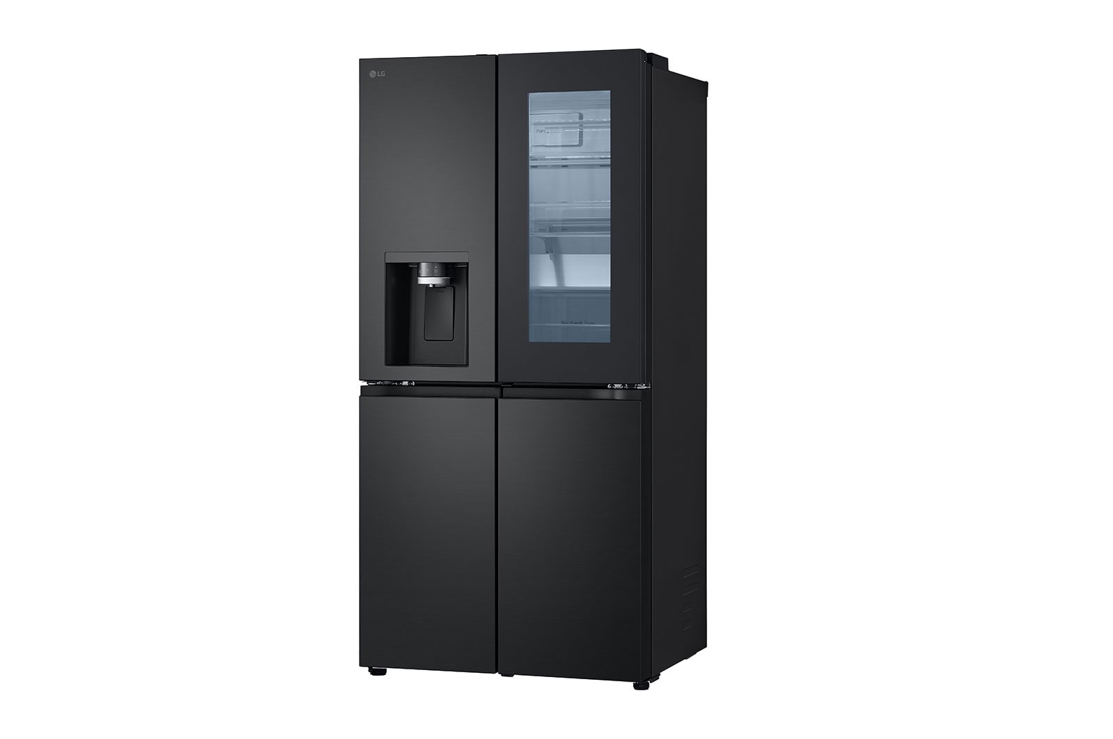 LG 508L Slim French Door Fridge with InstaView®, GF-V500MBLC