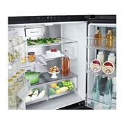 LG 508L Slim French Door Fridge with InstaView®, GF-V500MBLC