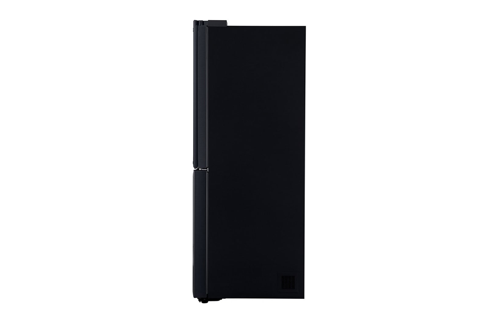 LG 508L Slim French Door Fridge, with InstaView Door-In-Door®, in Matte Black Finish, GF-V570MBL