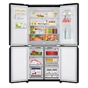 LG 508L Slim French Door Fridge with InstaView®, GF-V570MBLC
