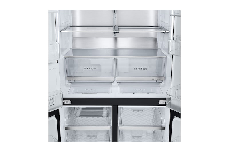LG 642L French Door Fridge, with InstaView Door-In-Door®, in Black Stainless Finish, GF-V700BSLC