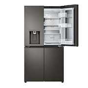 LG 642L French Door Fridge, with InstaView Door-In-Door®, in Black Stainless Finish, GF-V700BSLC
