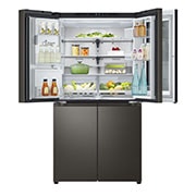 LG 642L French Door Fridge, with InstaView Door-In-Door®, in Black Stainless Finish, GF-V700BSLC
