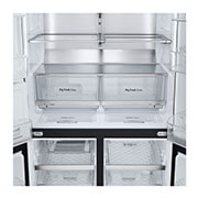 LG 642L French Door Fridge, with InstaView Door-In-Door®, in Black Stainless Finish, GF-V700BSLC