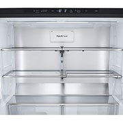 LG 642L French Door Fridge, with InstaView Door-In-Door®, in Black Stainless Finish, GF-V700BSLC
