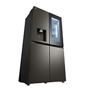 LG 642L French Door Fridge, with InstaView Door-In-Door®, in Black Stainless Finish, GF-V700BSLC