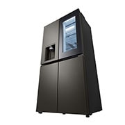 LG 642L French Door Fridge, with InstaView Door-In-Door®, in Black Stainless Finish, GF-V700BSLC