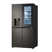 LG 642L French Door Fridge, with InstaView Door-In-Door®, in Black Stainless Finish, GF-V700BSLC