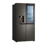 LG 642L French Door Fridge, with InstaView Door-In-Door®, in Black Stainless Finish, GF-V700BSLC