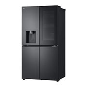 LG 642L French Door Fridge, with InstaView Door-In-Door®, in Matte Black Finish, GF-V700MBLC