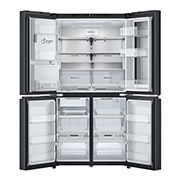 LG 642L French Door Fridge, with InstaView Door-In-Door®, in Matte Black Finish, GF-V700MBLC
