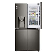 LG 637L French Door Fridge, with InstaView Door-In-Door®, in Black Stainless Finish, GF-V706BSL