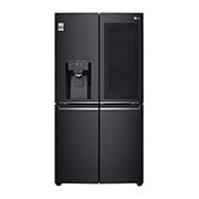 LG 637L French Door Fridge, with InstaView Door-In-Door®, in Matte Black finish, GF-V706MBL