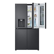 LG 847L French Door Fridge in Matte Black Finish, GF-V900MBLC