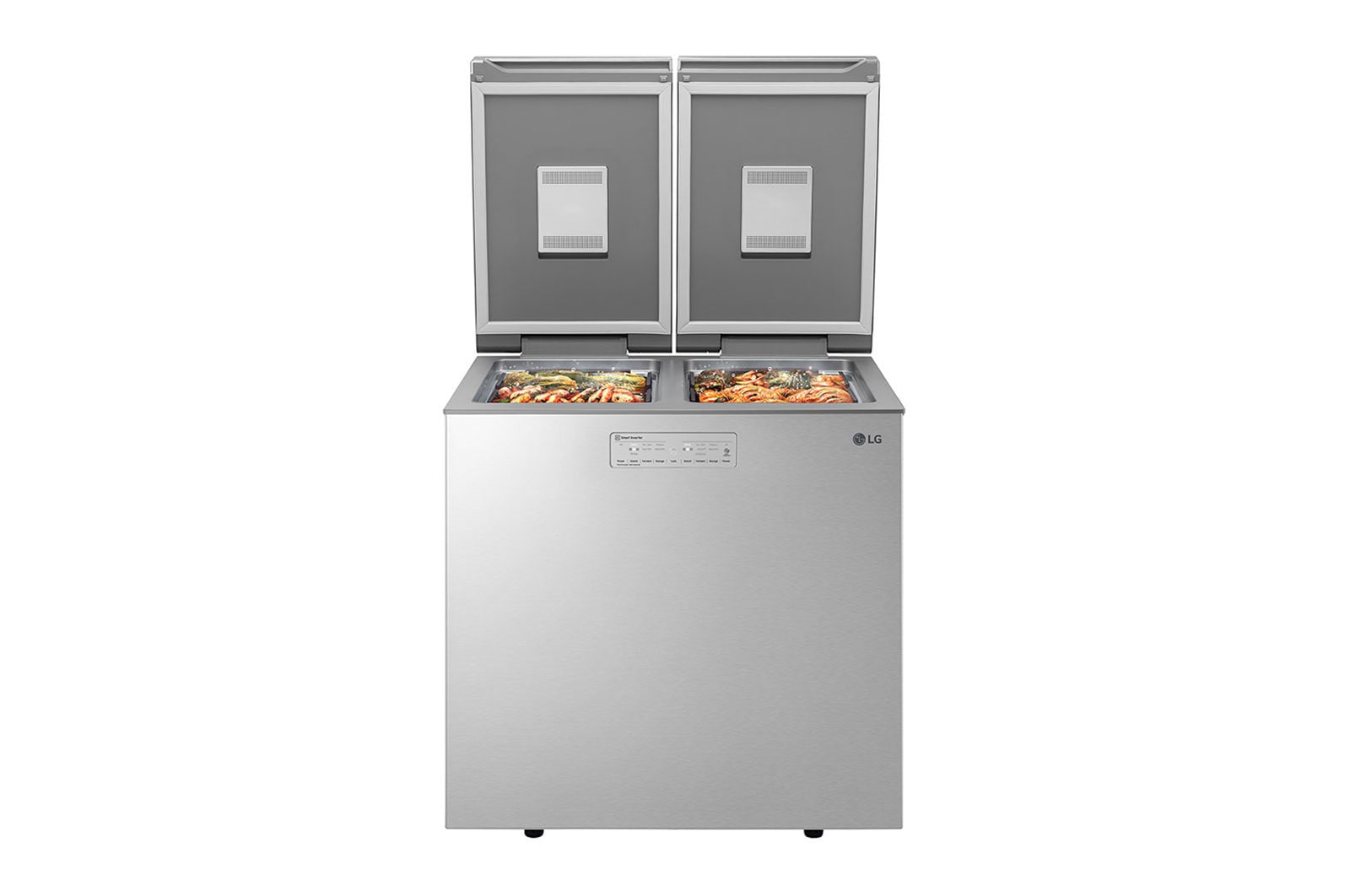 LG 216L Kimchi Chest Fridge in Stainless Finish, GK-C219PL