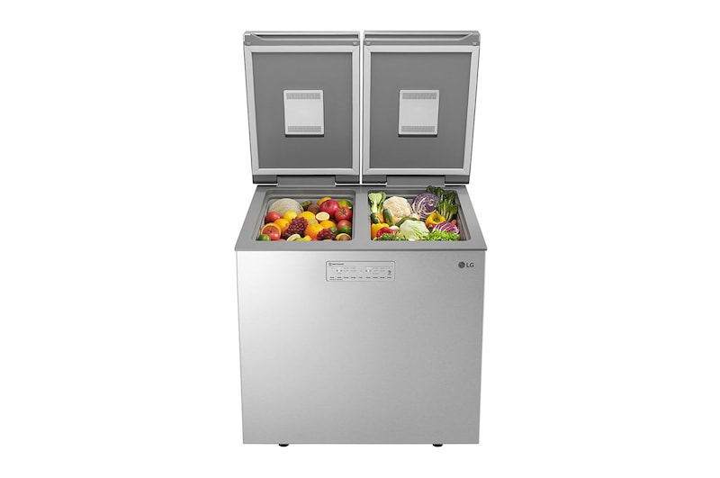 LG 216L Kimchi Chest Fridge in Stainless Finish, GK-C219PL