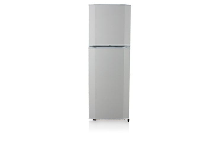 Front view of 234L White Top Mount Fridge with Moist Balance Crisper GN-234VW