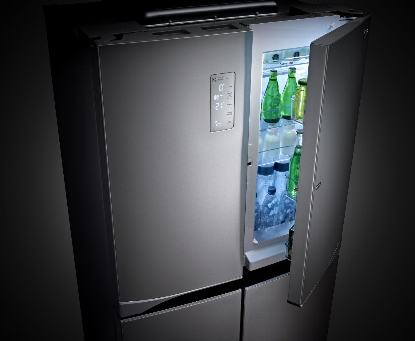 LG 725L French Door-In-Door Refrigerator , GR-5D725SL