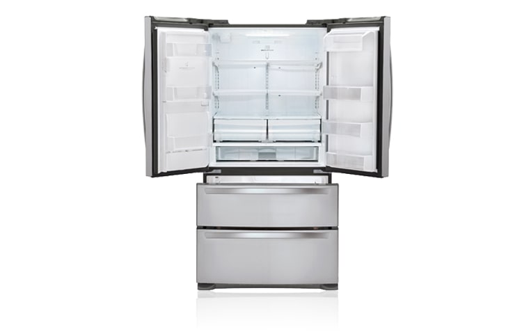 LG 610L 4 Door French Refrigerator with Slim Indoor Ice & Water, GR-L219CSL