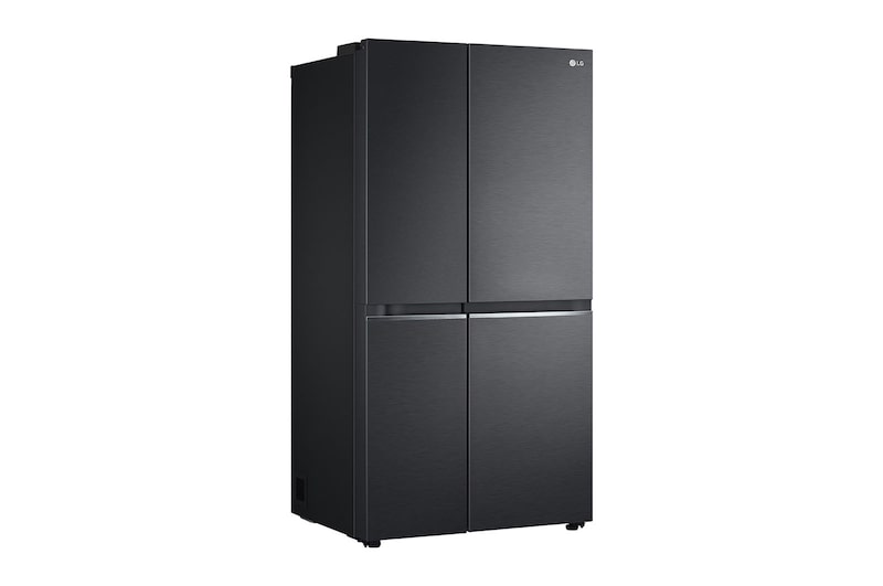 LG 655L Side by Side Fridge - Matte Black Finish, GS-B655MBL