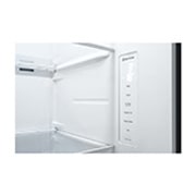 LG 655L Side by Side Fridge - Matte Black Finish, GS-B655MBL