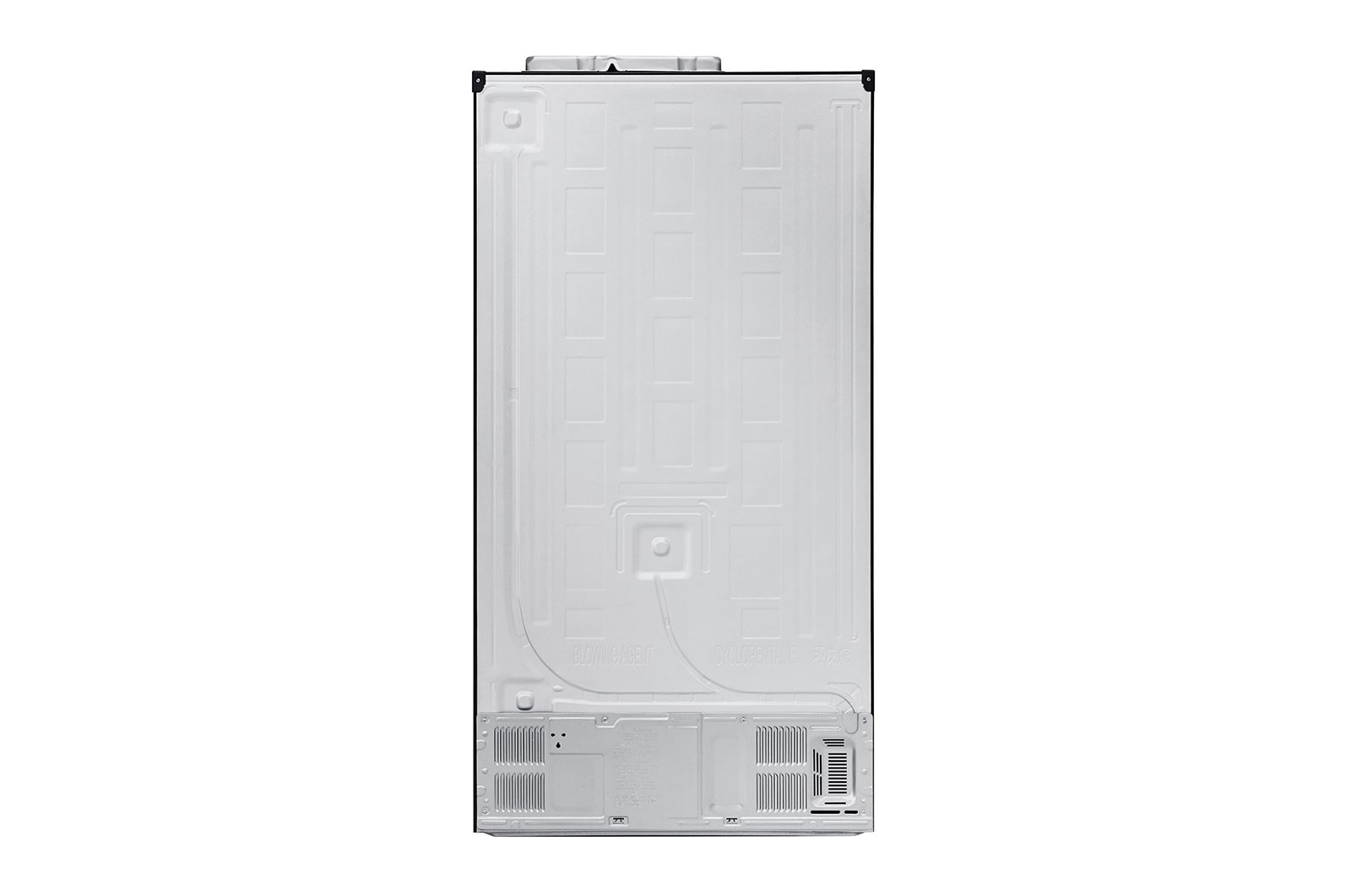 LG 626L Flat Door Side by Side Fridge, in Matte Black Finish, GS-B680MBL