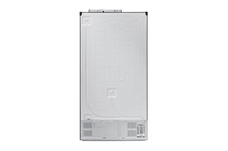 LG 626L Flat Door Side by Side Fridge, in Matte Black Finish, GS-B680MBL