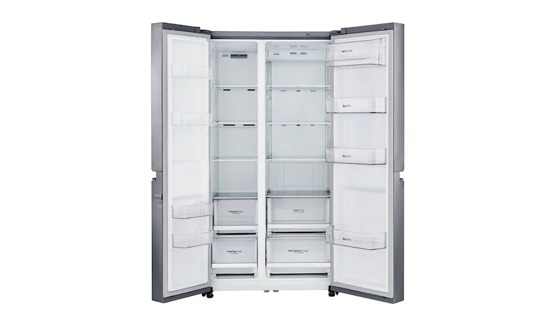 LG 687L Side by Side with 3 Star Energy Rating, GS-B680PL