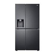 LG 635L Side by Side Fridge with Craft Ice™, GS-D635MBLC