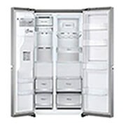 LG 635L Side by Side Fridge in Stainless Finish, GS-D635PLC