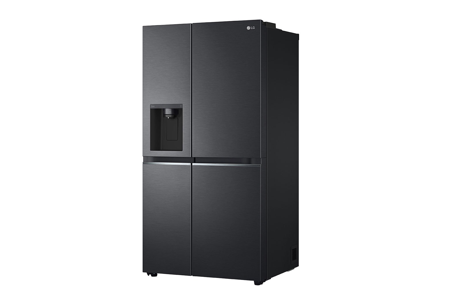 LG 635L Side by Side Fridge - Plumbed, GS-L635MBL