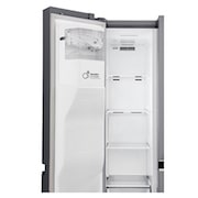 LG 625L Side by Side Fridge with Plumbed Ice & Water Dispenser, GS-L668PL