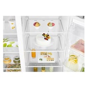 LG 625L Side by Side Fridge with Plumbed Ice & Water Dispenser, GS-L668PL