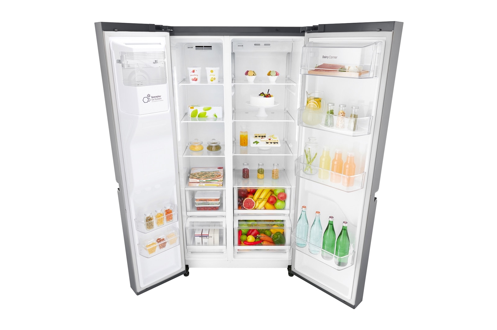 Lg 686l side by side fridge freezer cheap