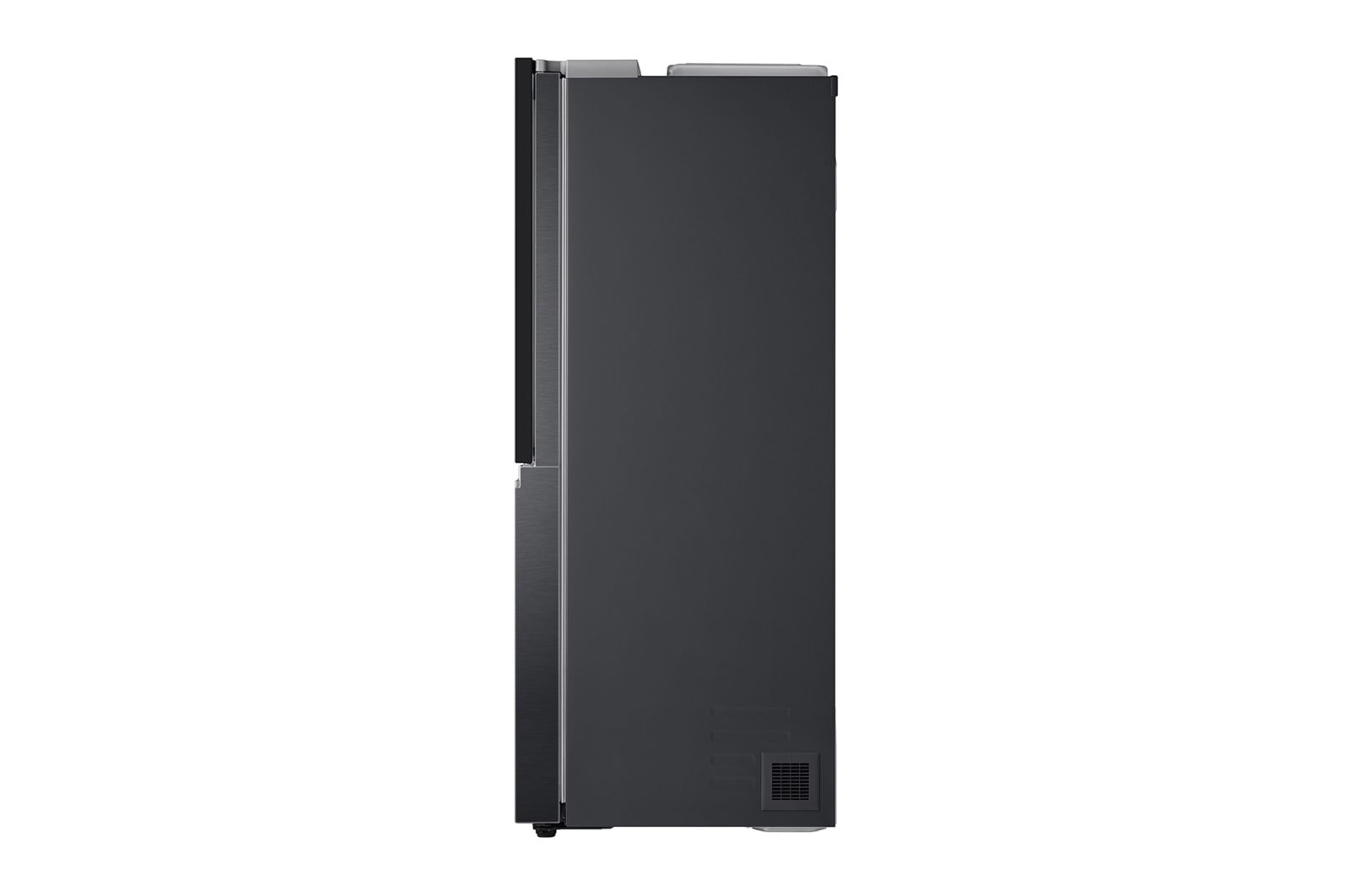 LG 635L Side by Side Fridge with InstaView®, GS-V635MBLC