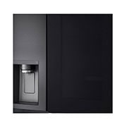 LG 635L Side by Side Fridge with InstaView®, GS-V635MBLC