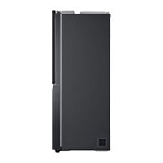 LG 635L Side by Side Fridge with InstaView®, GS-V635MBLC