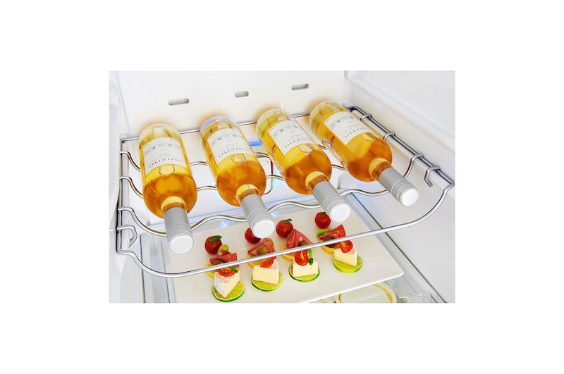 LG 625L Side by Side Fridge with InstaView Door-In-Door® in Matte Black Finish, GS-V665MBL