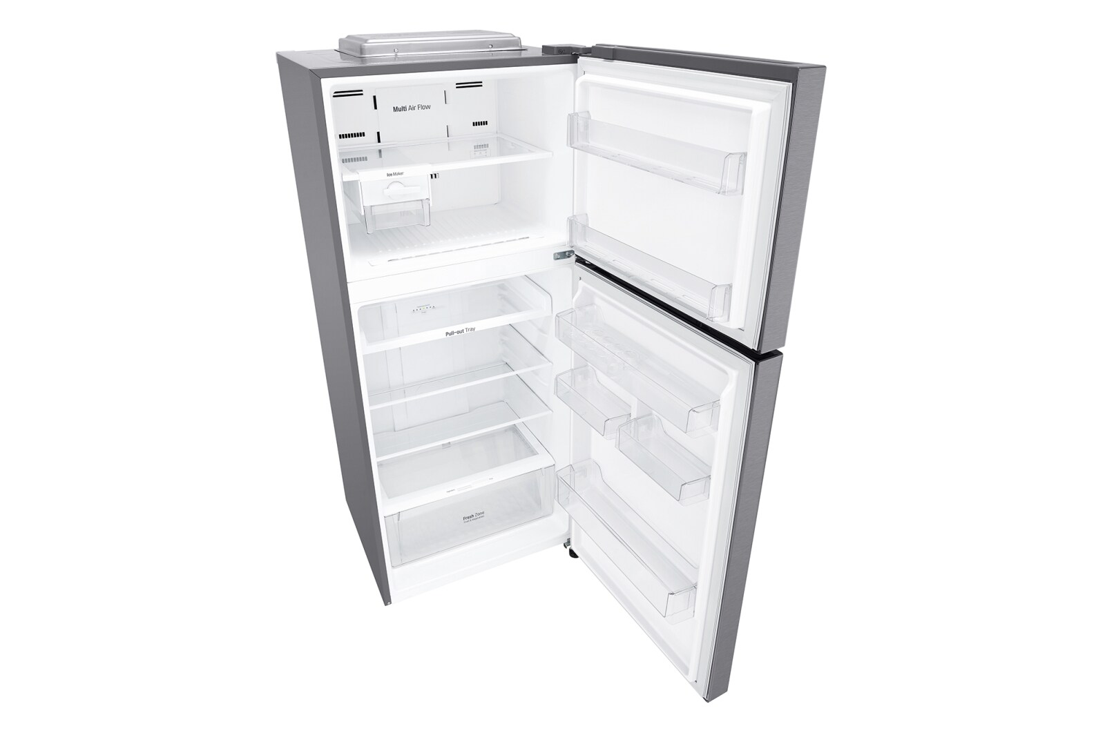 LG 427L Top Mount Fridge in Dark Graphite Finish, GT-427HPLE