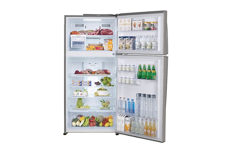 LG 442L Top Mount Refrigerator with 4 Star Energy Rating, GT-442BPL