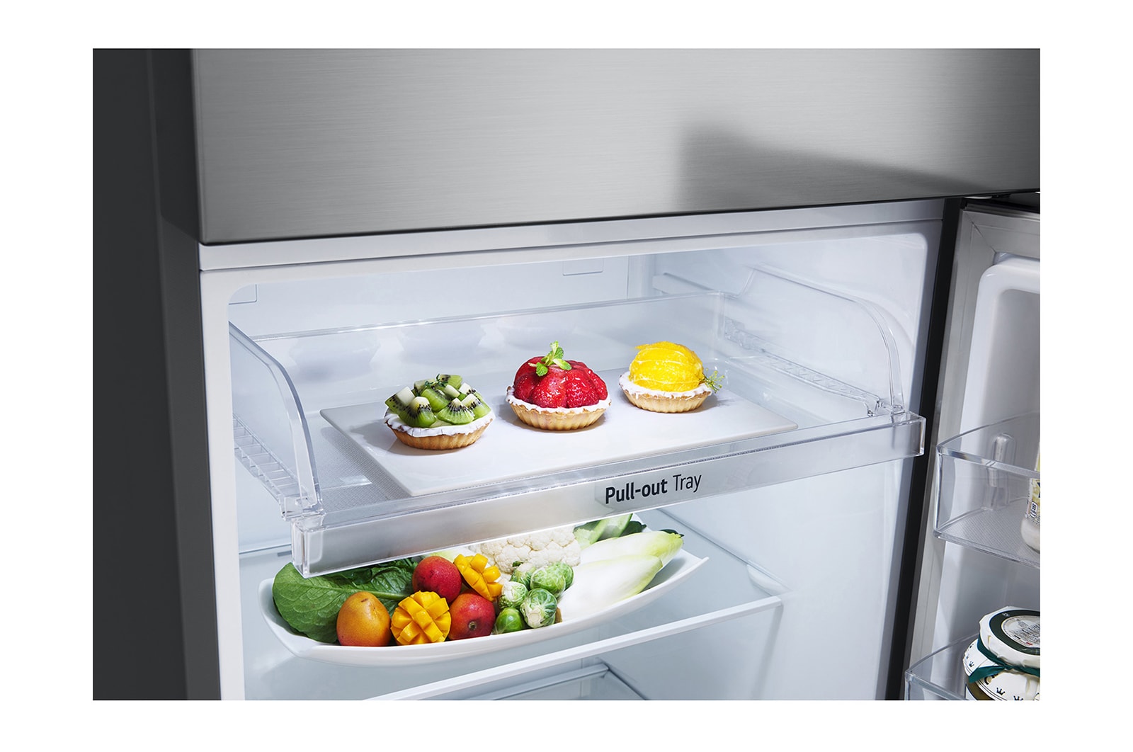 LG 335L Top Mount Fridge in Silver Finish, GT-4S