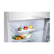LG 375L Top Mount Fridge in White Finish, GT-5W