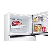 LG 375L Top Mount Fridge in White Finish, GT-5W