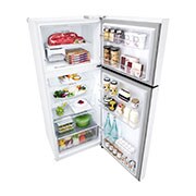 LG 375L Top Mount Fridge in White Finish, GT-5W