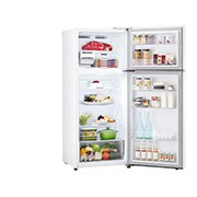 LG 375L Top Mount Fridge in White Finish, GT-5W