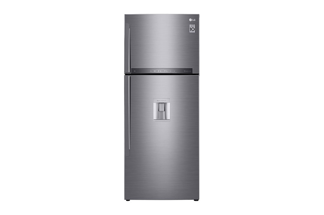 424L Top Mount Fridge in Stainless Finish GTL471PDC LG NZ