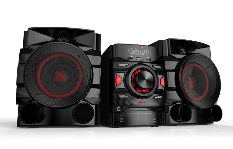 LG Hi-Fi Mini Audio, Powerful Sound 550W RMS, CM4640P