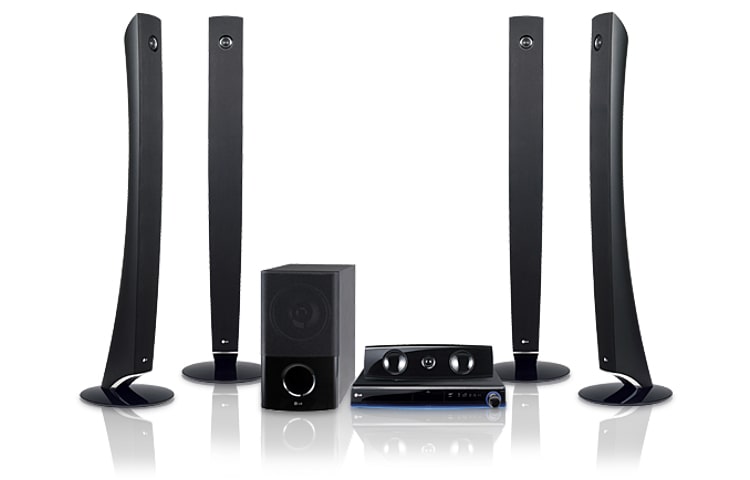 Front view of Wireless BluRay Home Theatre System HB954WA