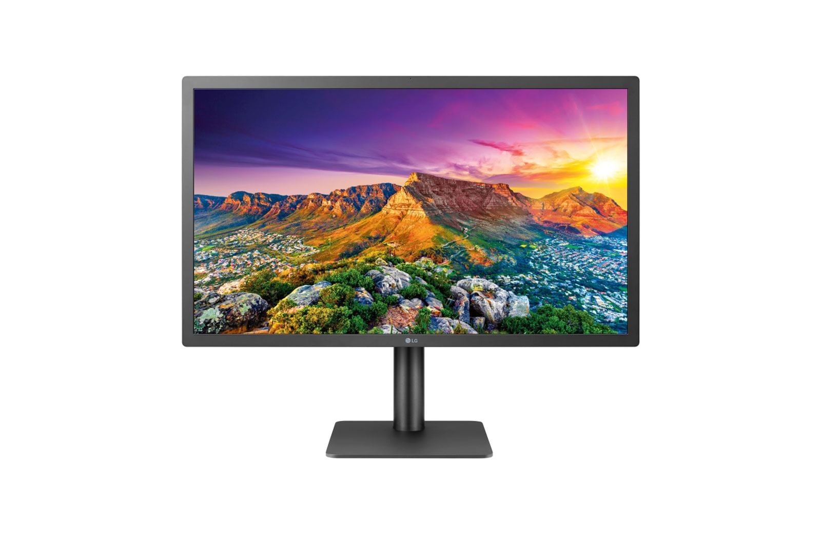 Front view of 24” UltraFine™ 4K IPS Monitor 24MD4KL-B